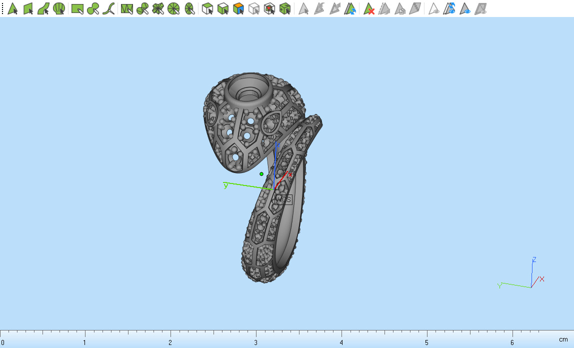 Snake Ring 1161 3D print model_11