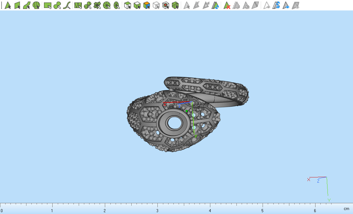 Snake Ring 1161 3D print model_10