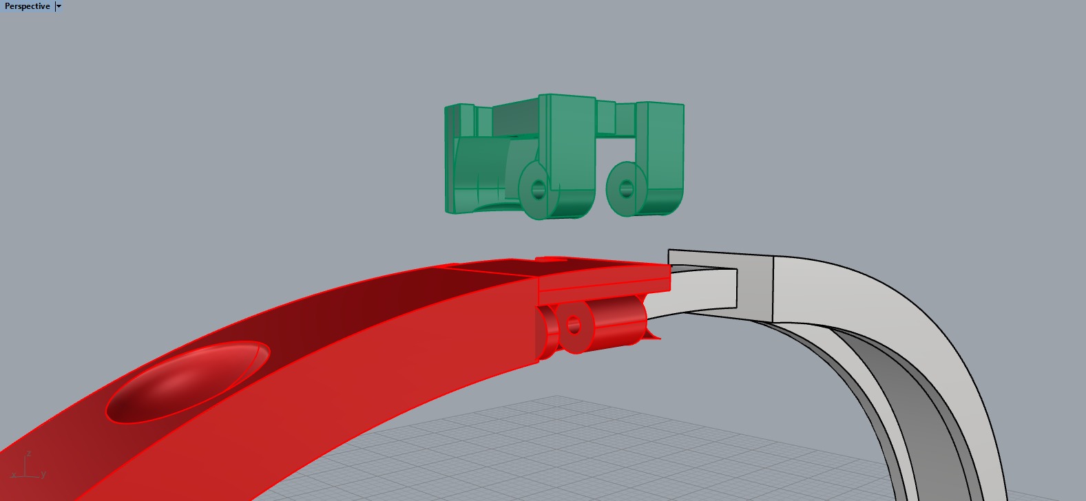Bracelet LV 11405 3D print model_4
