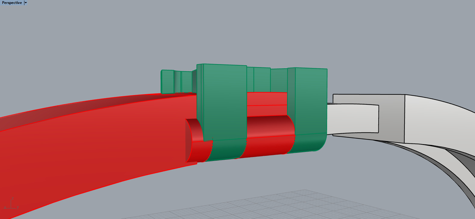 Bracelet LV 11405 3D print model_5