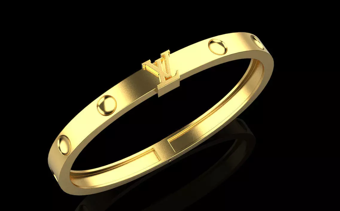 Bracelet LV 11405 3D print model_0