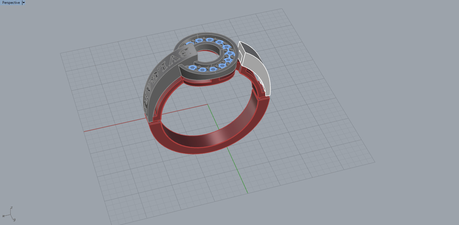 Ring 11286 3D print model_3