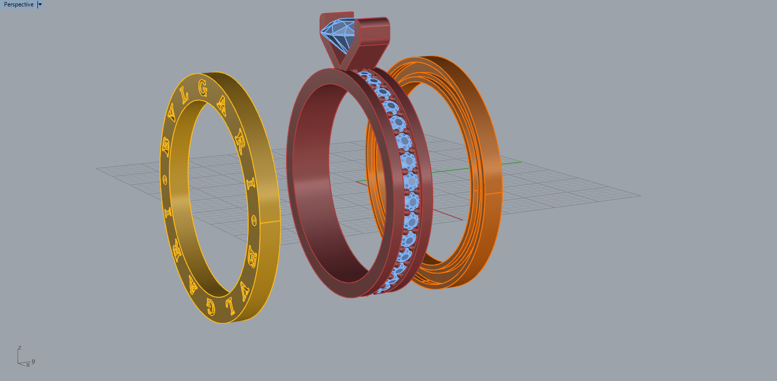 Ring 11246 3D print model_4