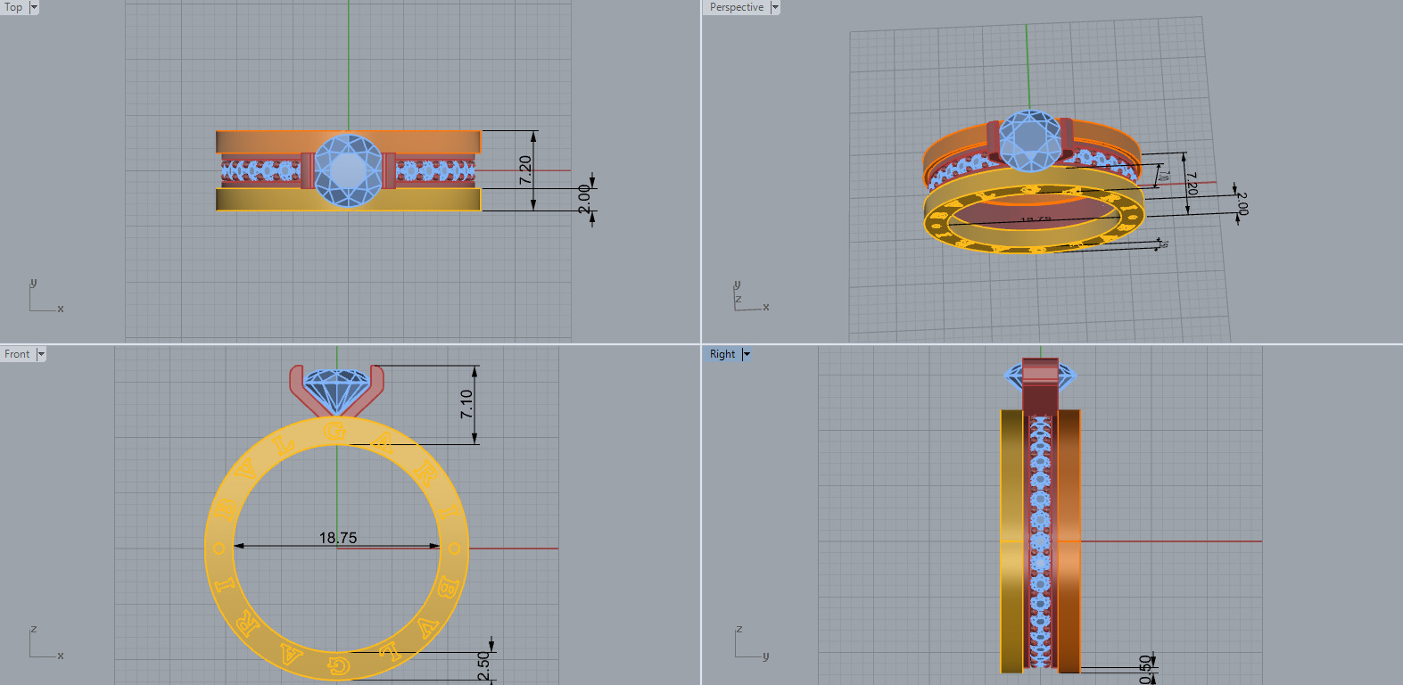 Ring 11246 3D print model_5
