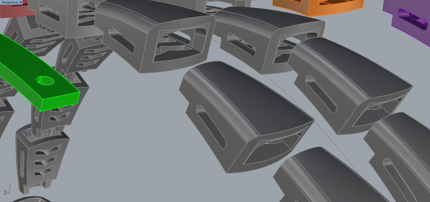 Serpent Bracelet 11212 3D print model_9