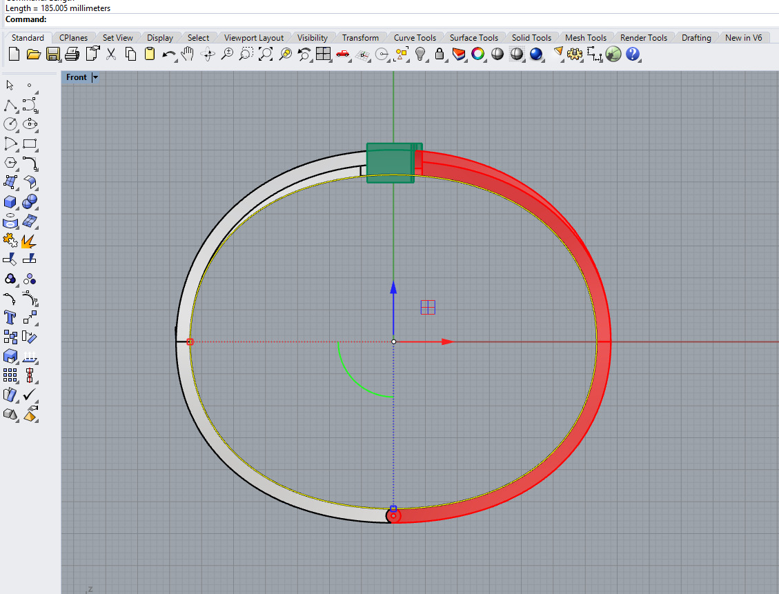 Bracelet LV 11002 3D print model_4