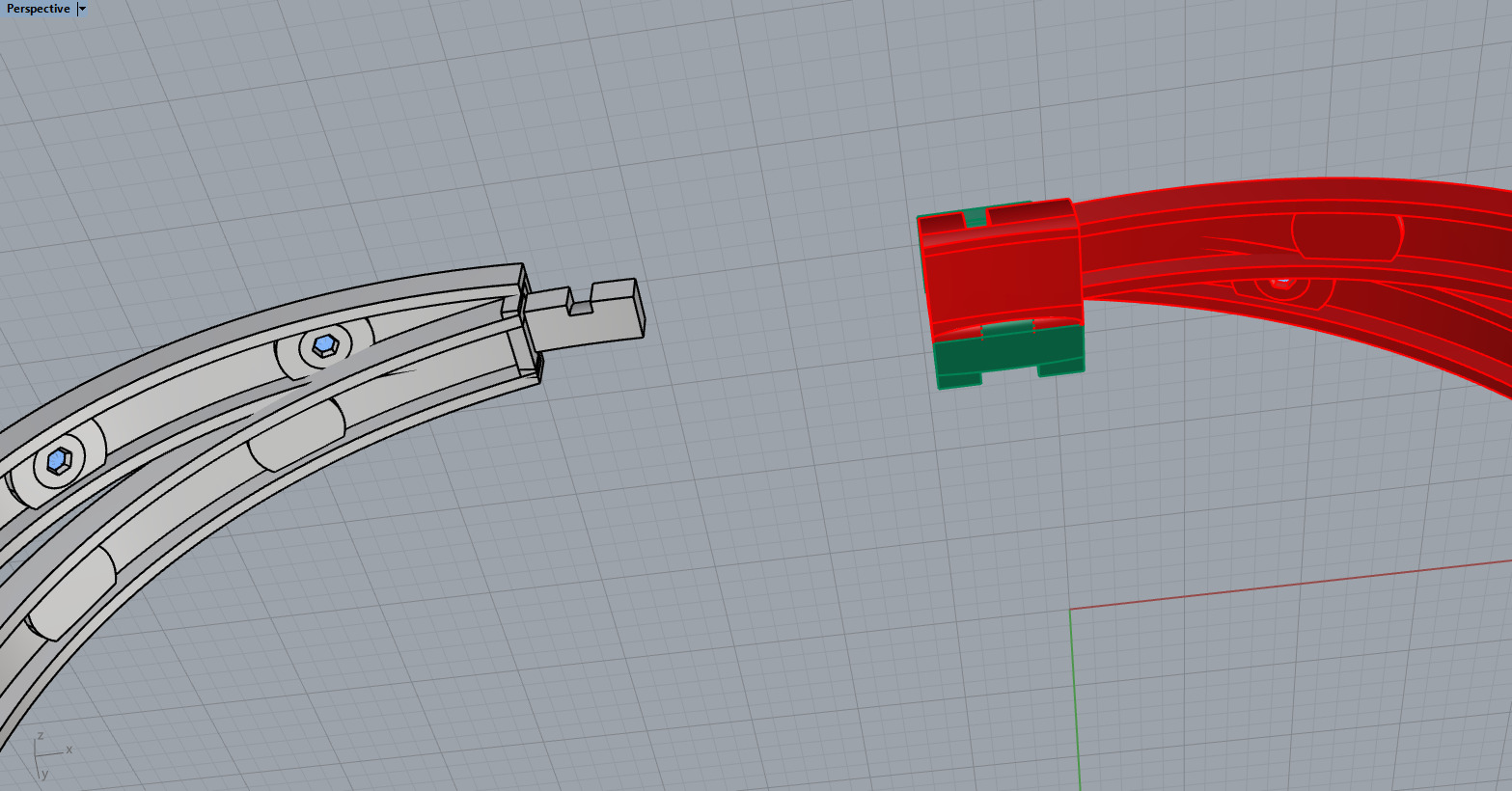 Bracelet LV 11002 3D print model_8