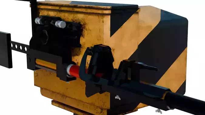 Railway intersection  railing