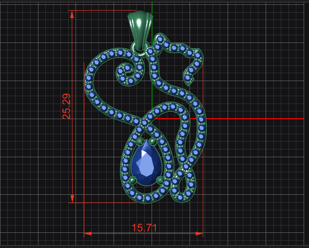 Pendant Cat 02model 3D  print 3D print model_4