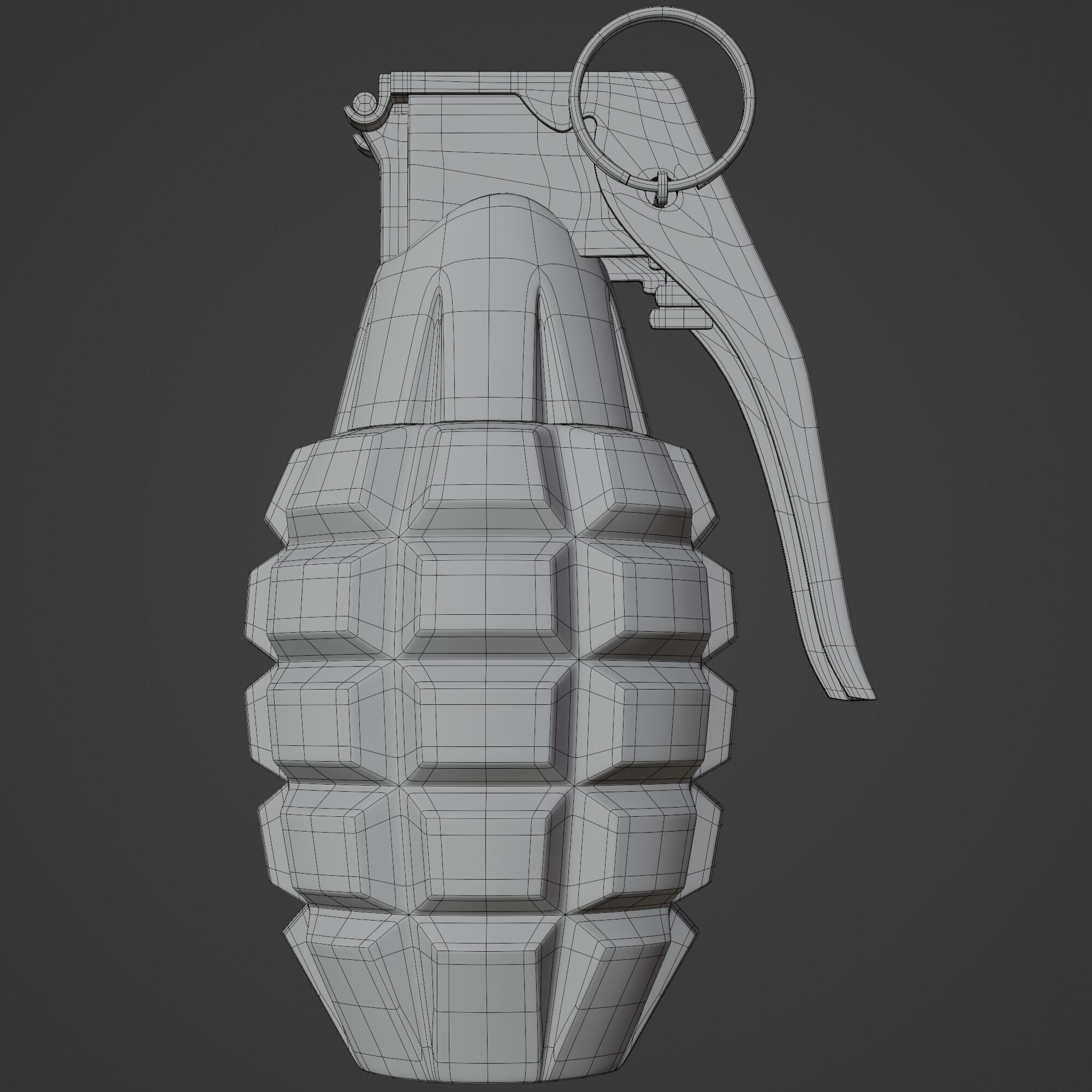 Grenade 3D model_9