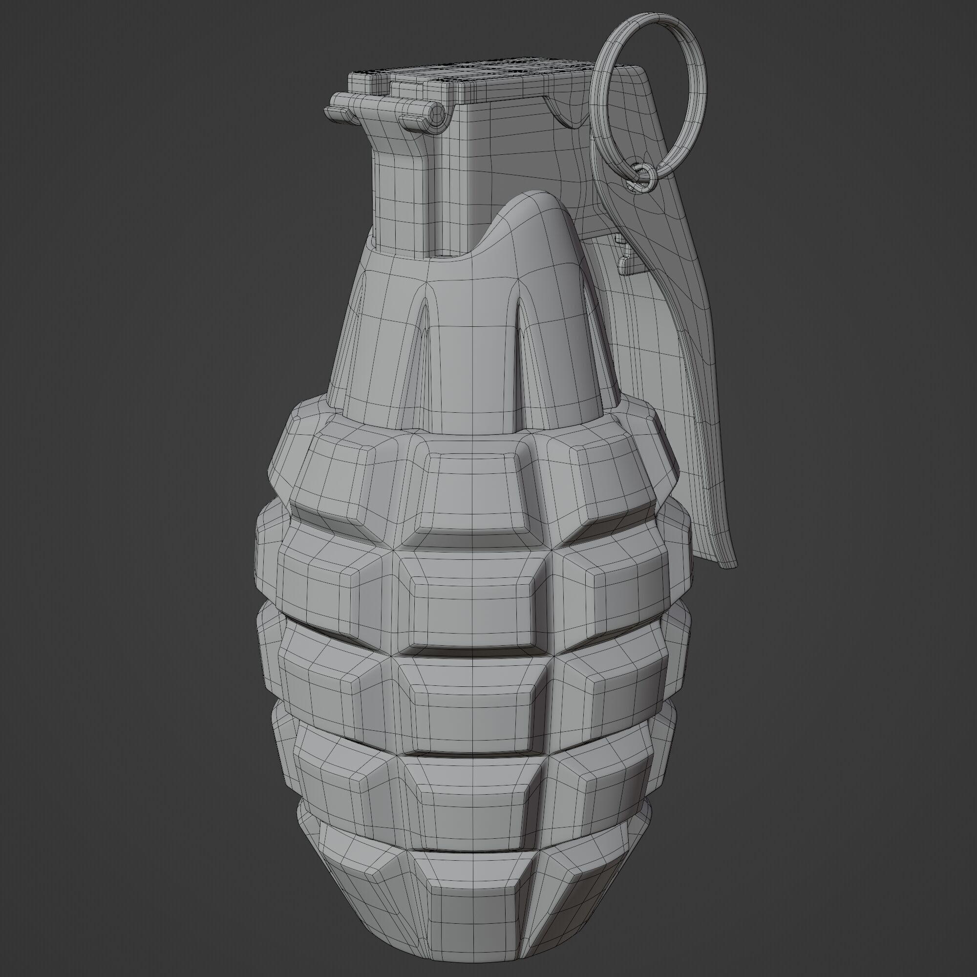 Grenade 3D model_10