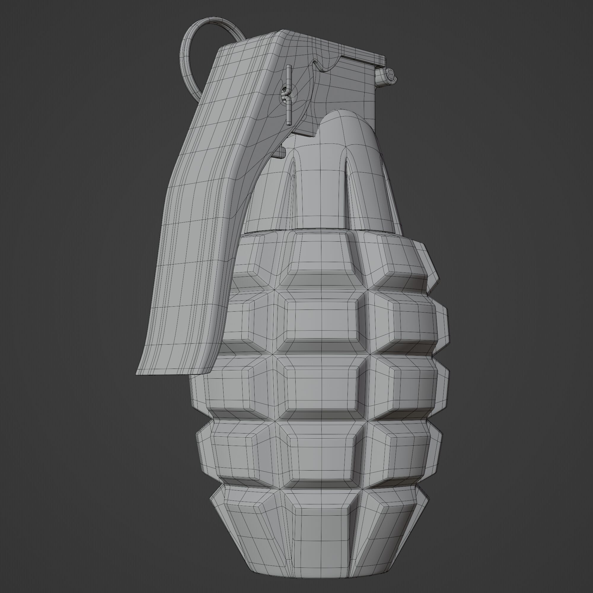 Grenade 3D model_14