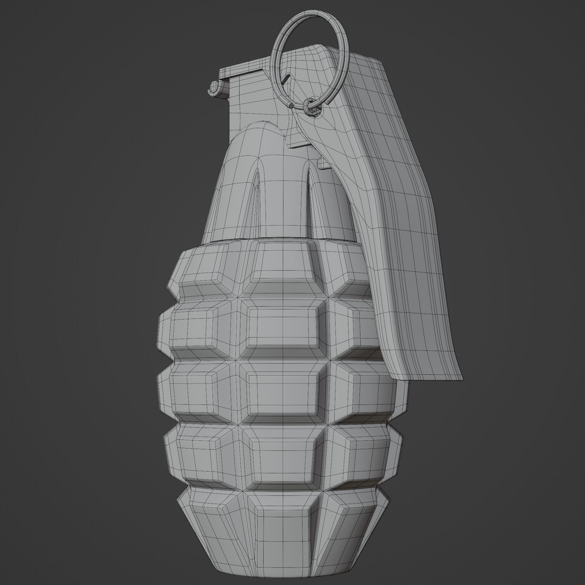 Grenade 3D model_8