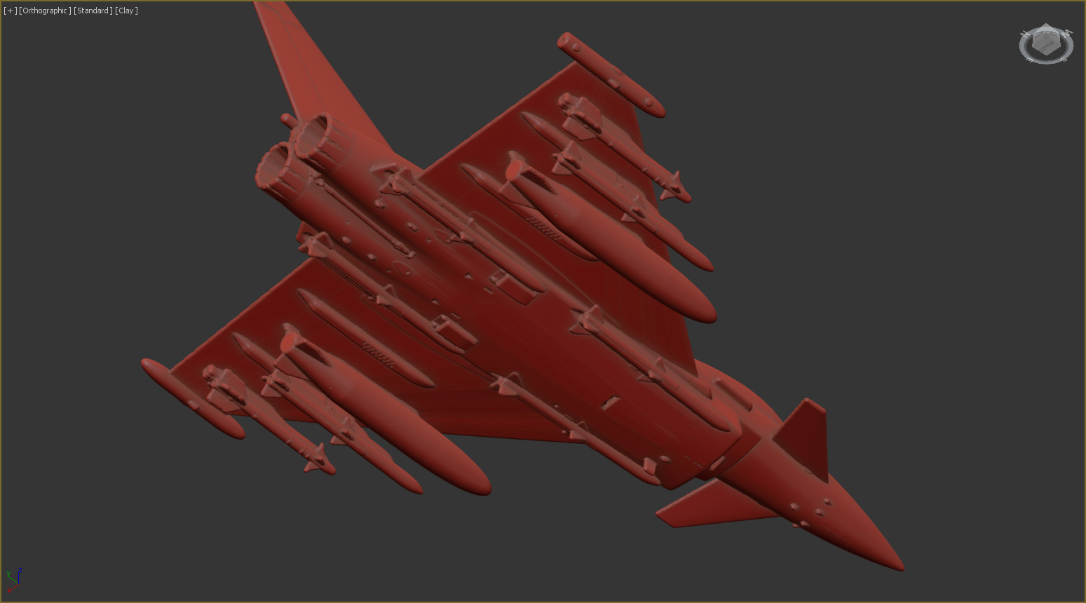 EF-2000 Typhoon Block 10 T2 3D print model_5