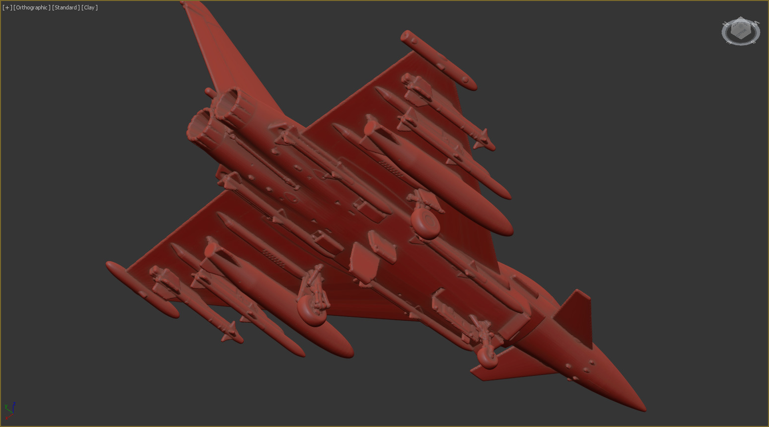 EF-2000 Typhoon Block 10 T2 3D print model_6