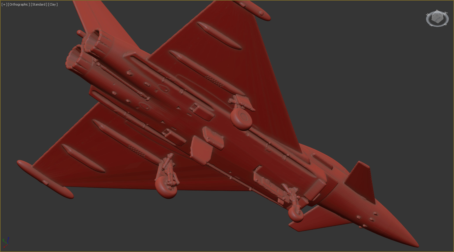 EF-2000 Typhoon Block 10 T2 3D print model_3