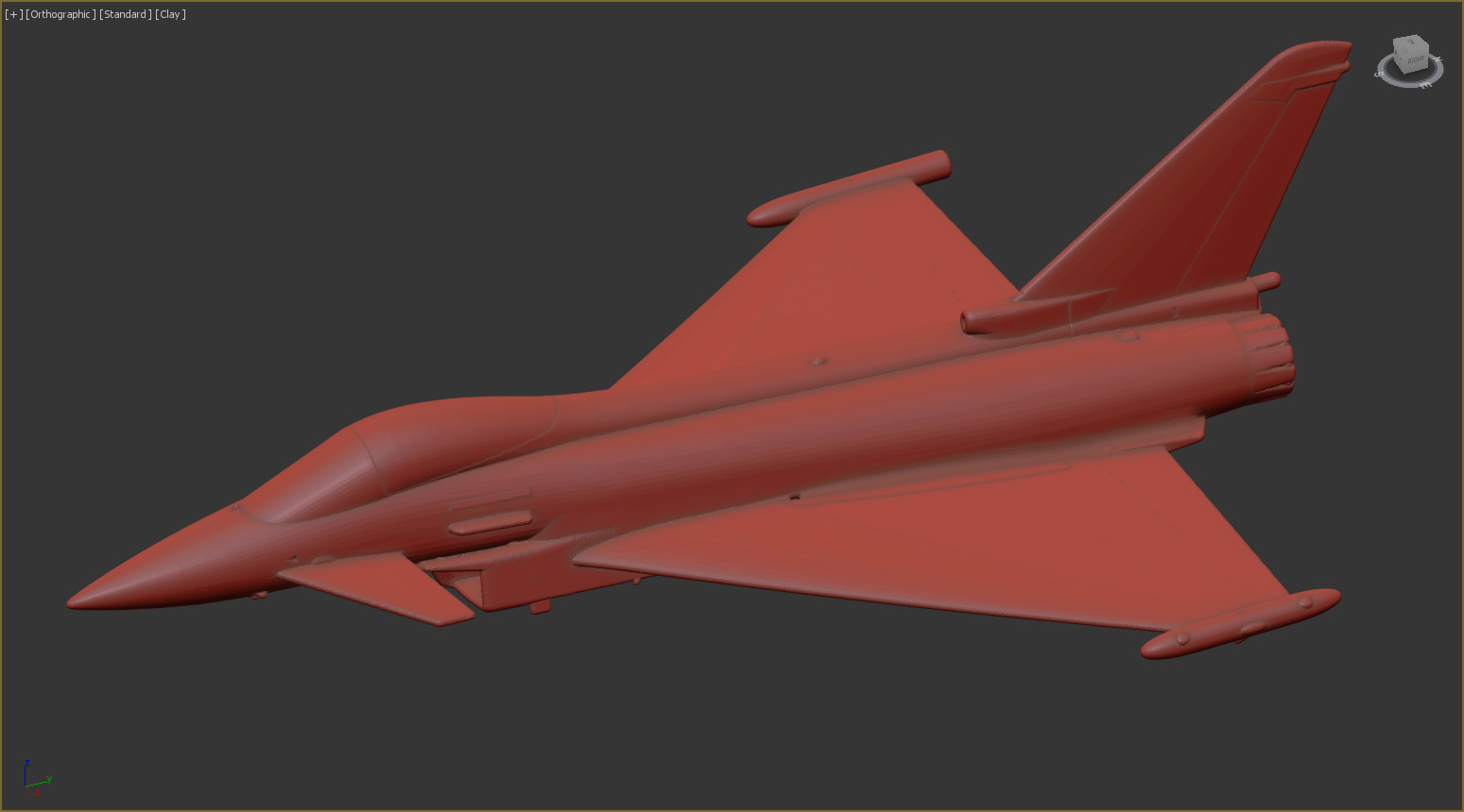 EF-2000 Typhoon Block 10 T2 3D print model_1