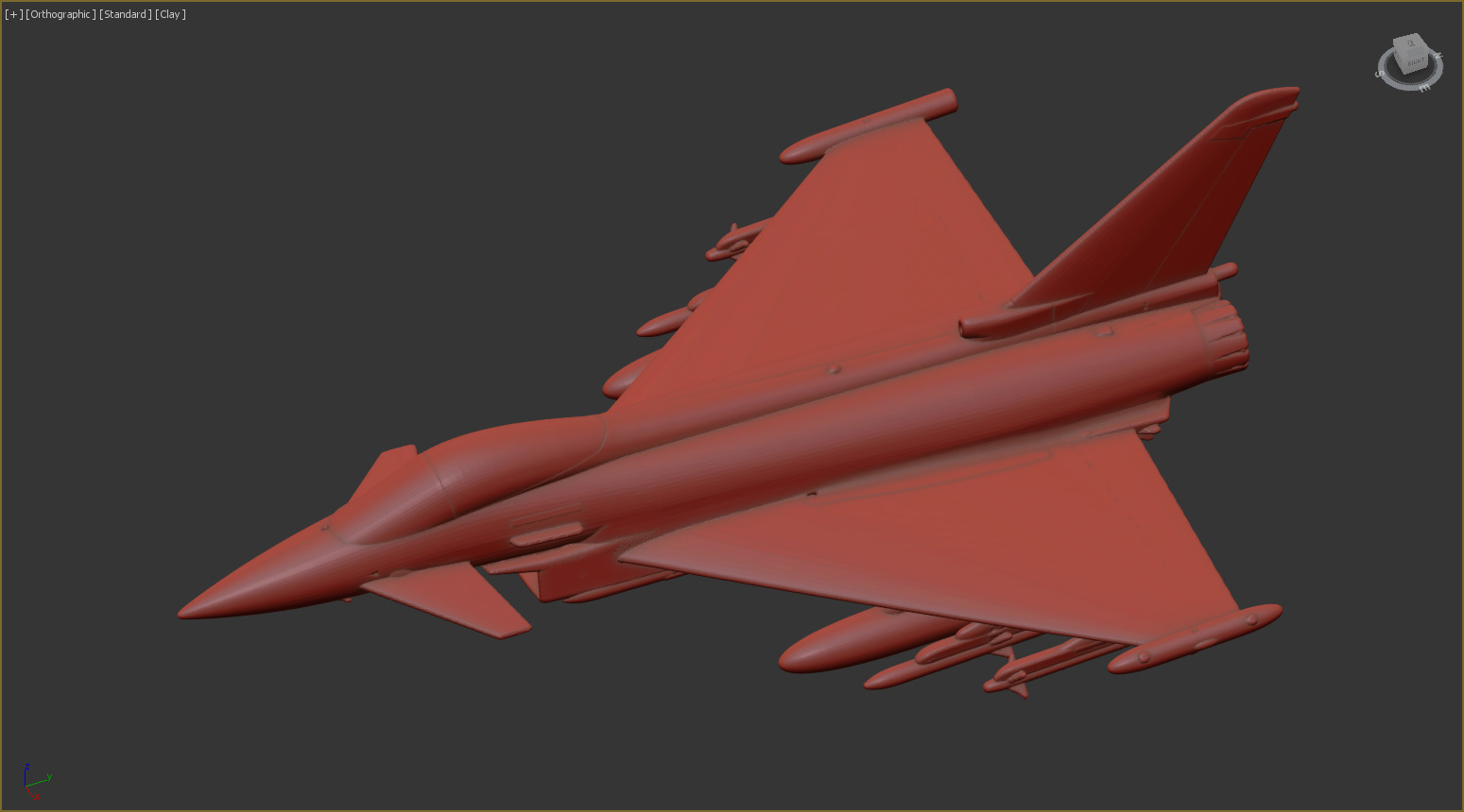 EF-2000 Typhoon Block 10 T2 3D print model_4