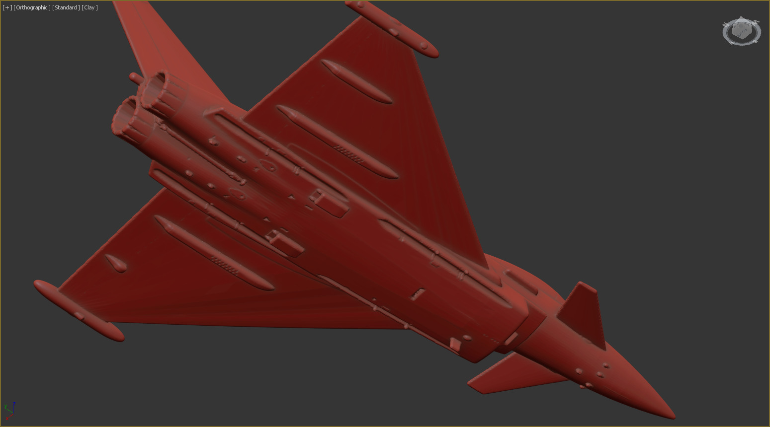 EF-2000 Typhoon Block 10 T2 3D print model_2