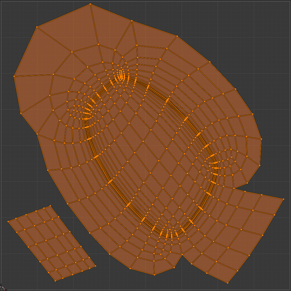 Office Chair 37 Low-poly 3D model_12