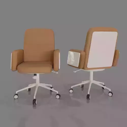 Office Chair 37 Low-poly 3D model Office Chair 37 Low-poly 3D model