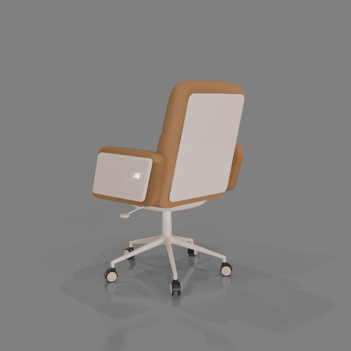 Office Chair 37 Low-poly 3D model_5