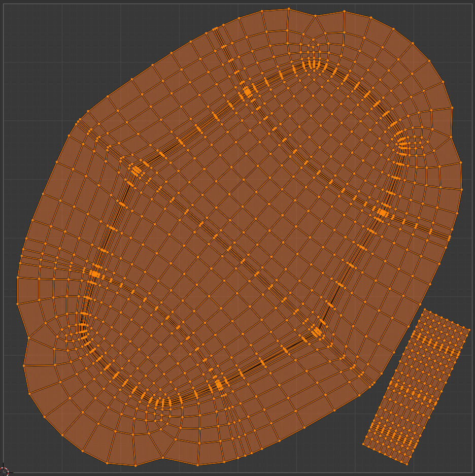 Office Chair 37 Low-poly 3D model_11