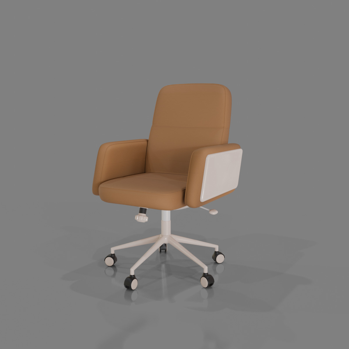 Office Chair 37 Low-poly 3D model_3