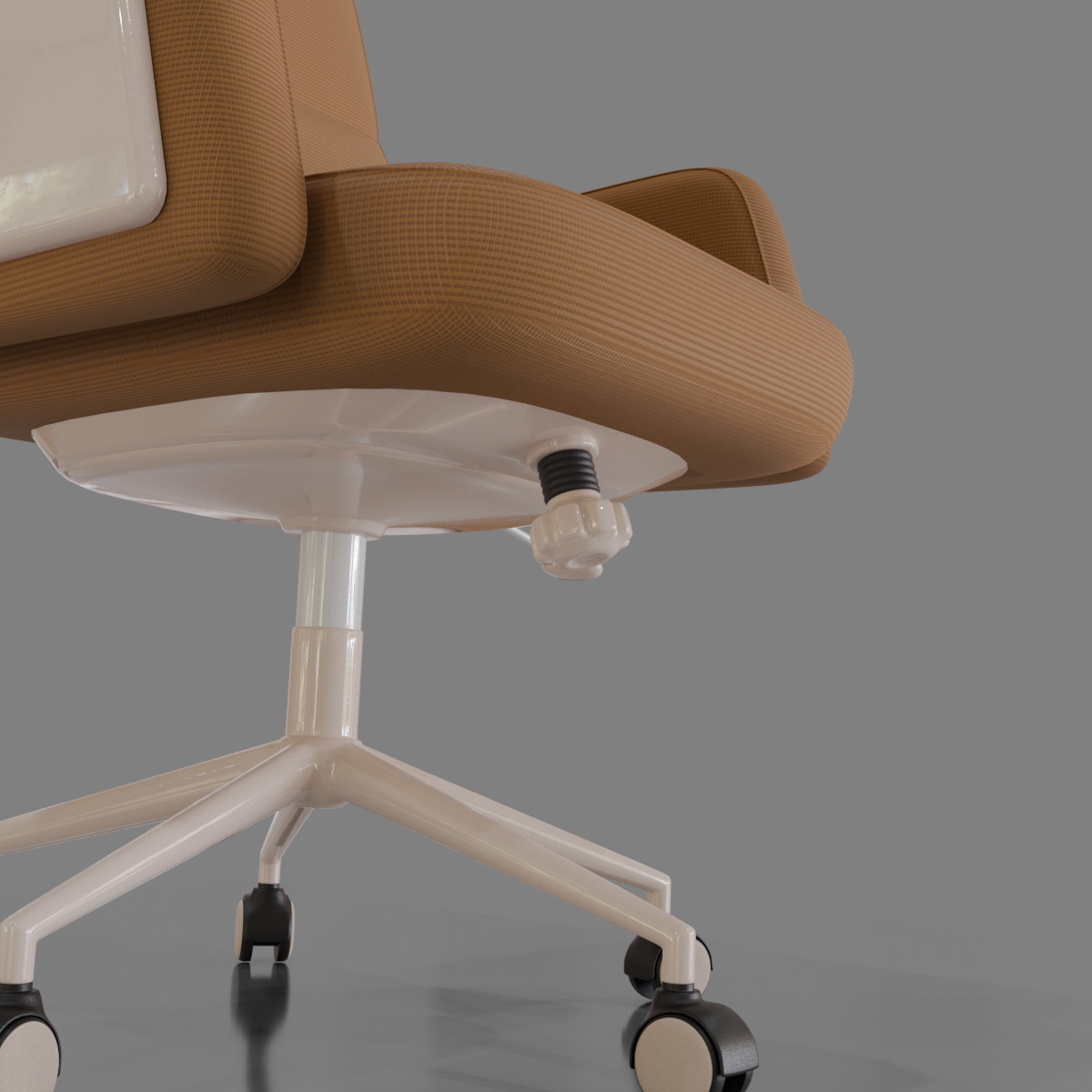 Office Chair 37 Low-poly 3D model_9