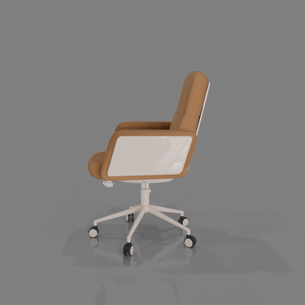 Office Chair 37 Low-poly 3D model_4