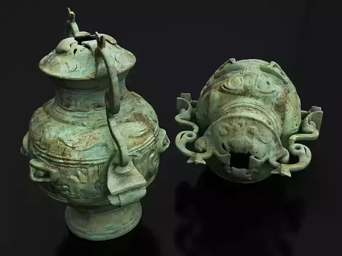 bronze vessels