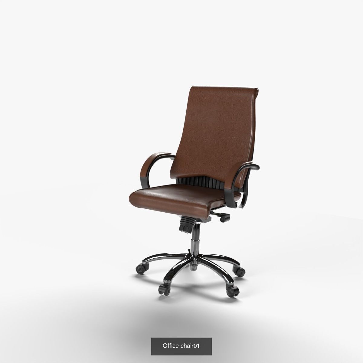 10 Office Chairs by domy set 1 3D Model Collection_1