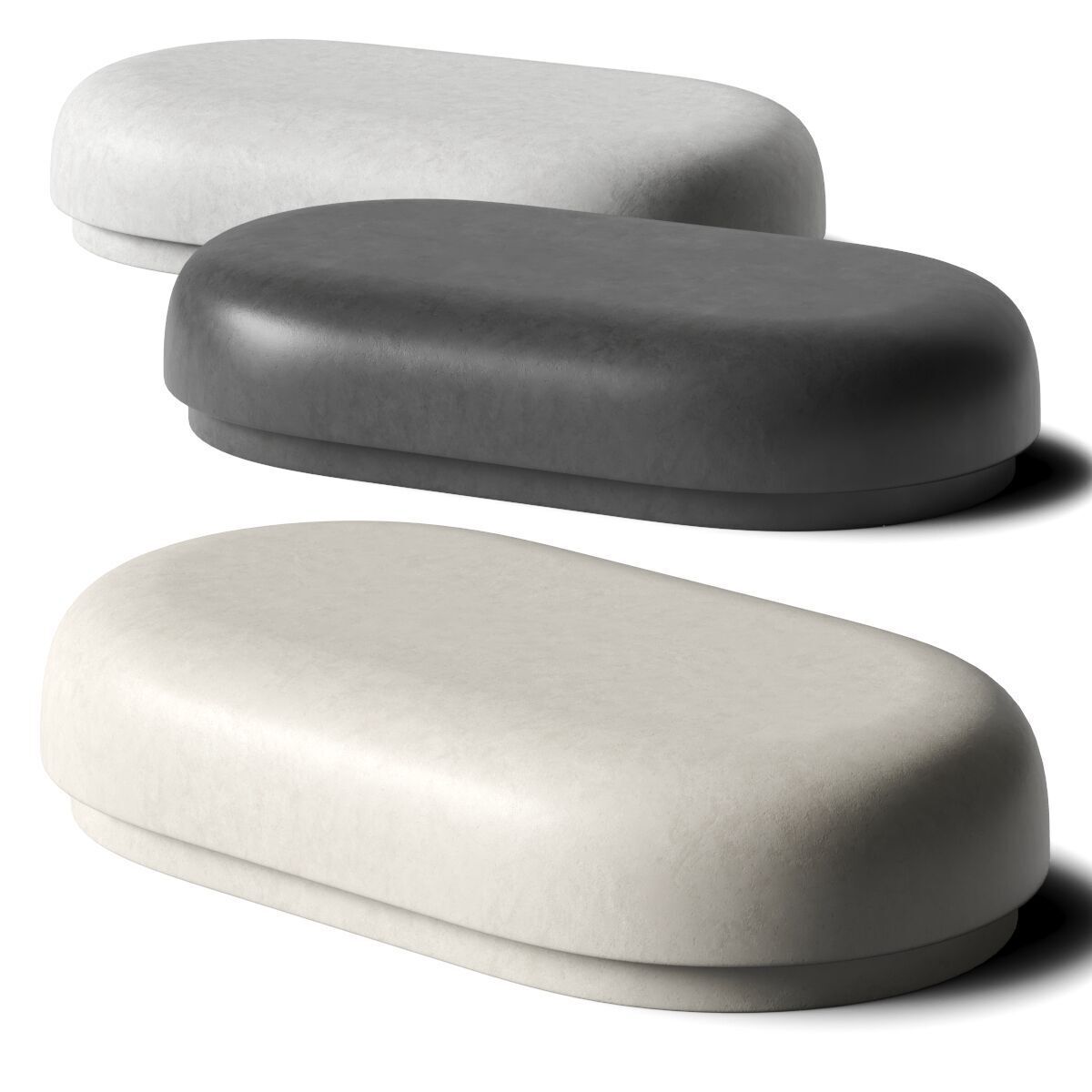 ROLY POLY coffee table - Faye Toogood 3D model_1