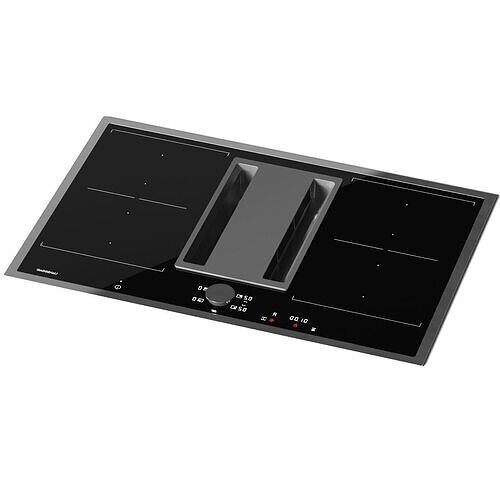 GAGGENAU CV282111 - hob with hood 3D model