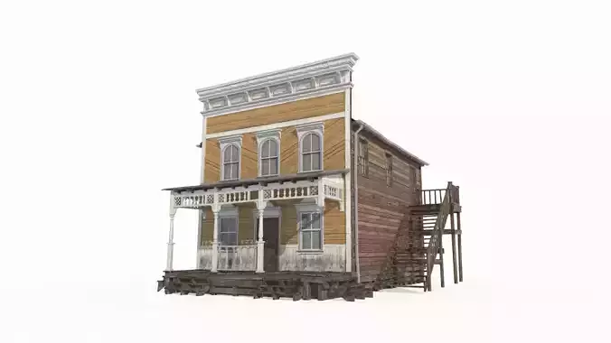 Old style residential buildings in the western region