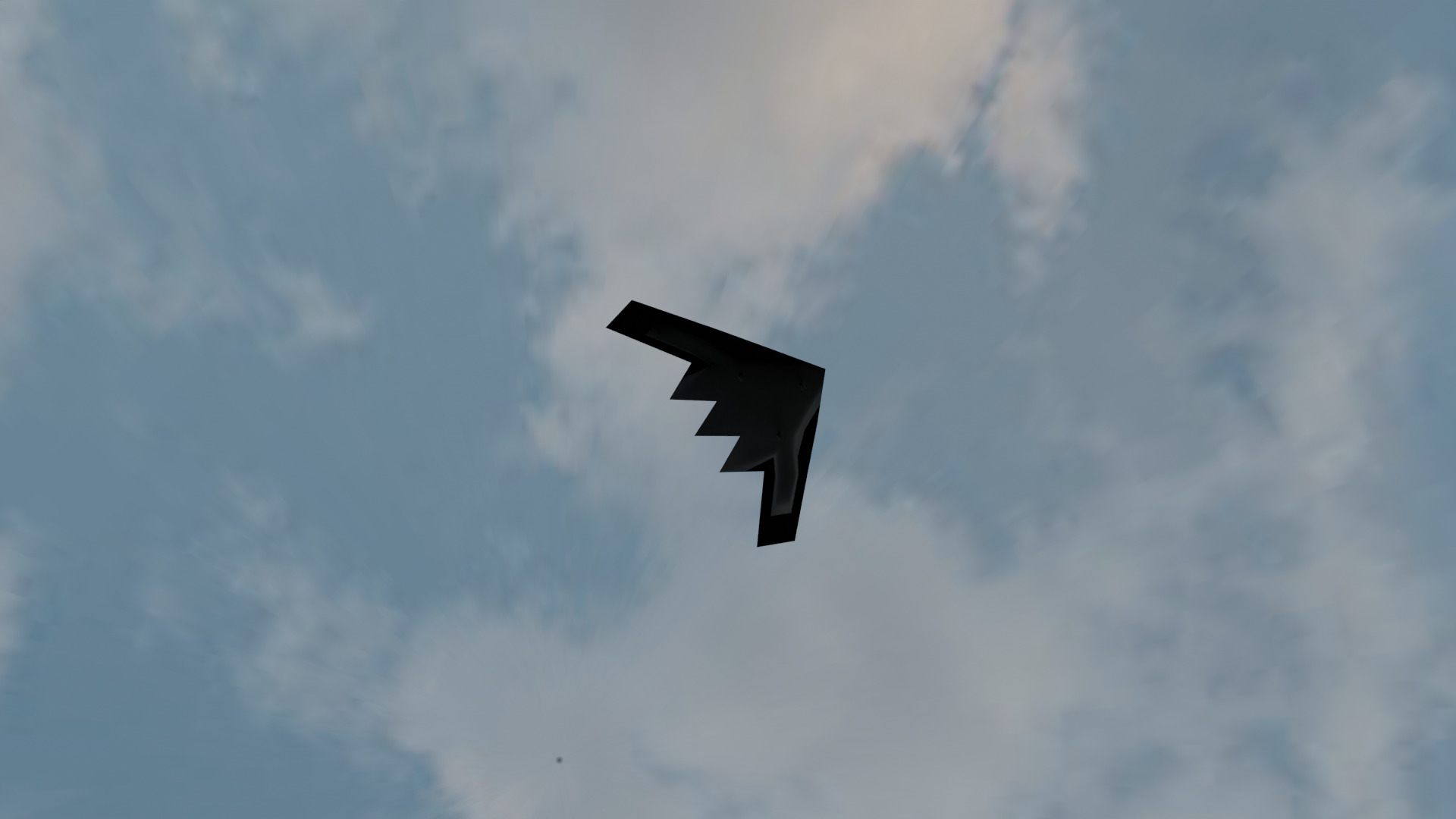 B-2 Spirit Stealth Bomber - High-Quality 3D Model Low-poly 3D model_2