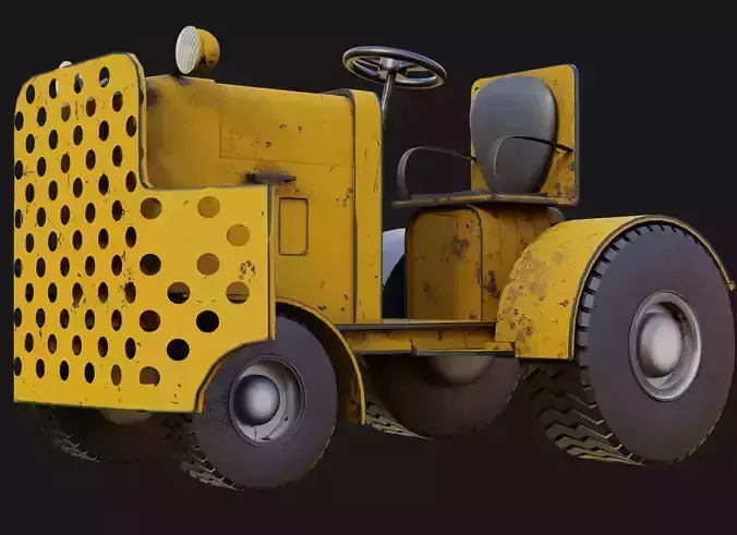 Clarktor Tug  3D model