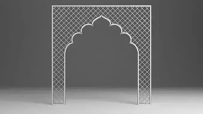 Indian Arch with Jali