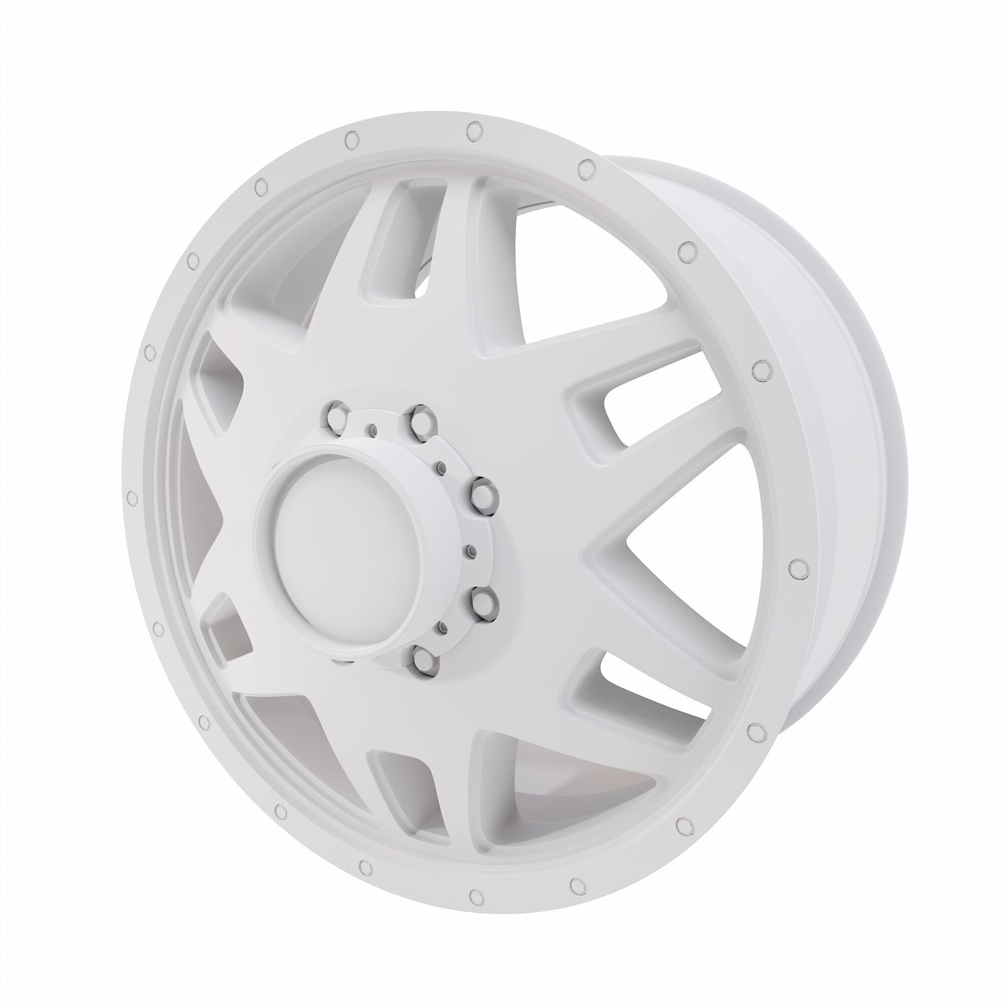 Car Wheel  3d model 3D model_2