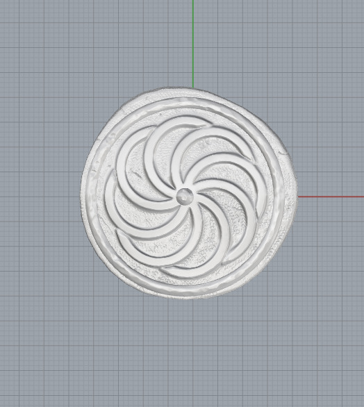 Coin Tigran The Great z1562 3D print model_7