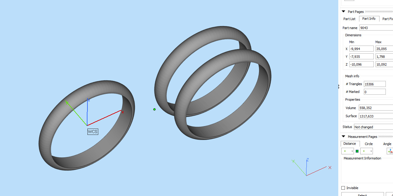 Triple Ring 9043 3D print model_8