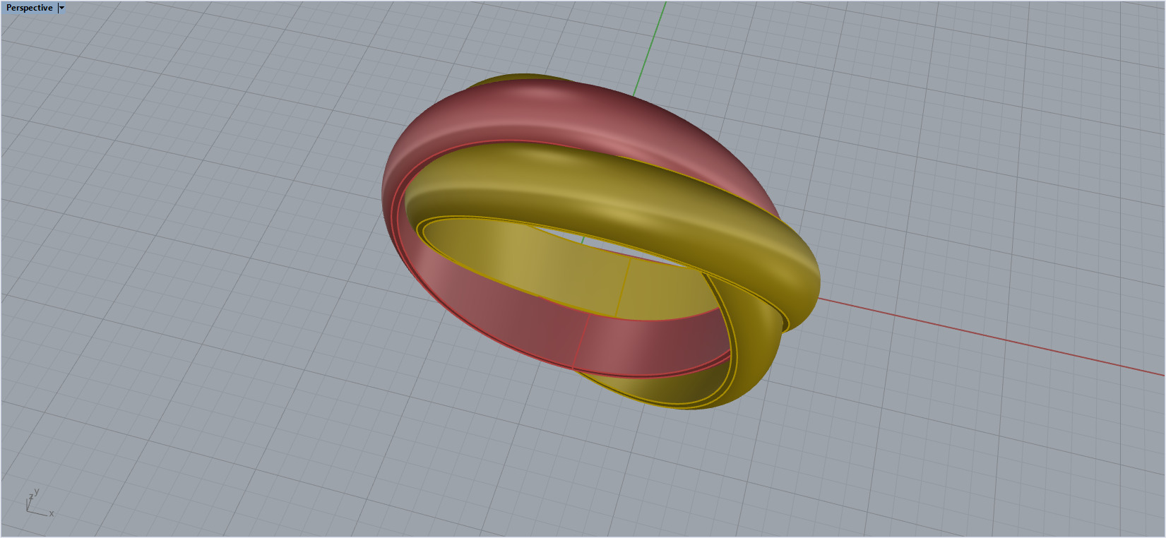 Triple Ring 9043 3D print model_5
