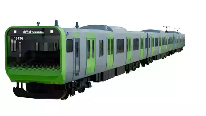 jr-e235 The entire train