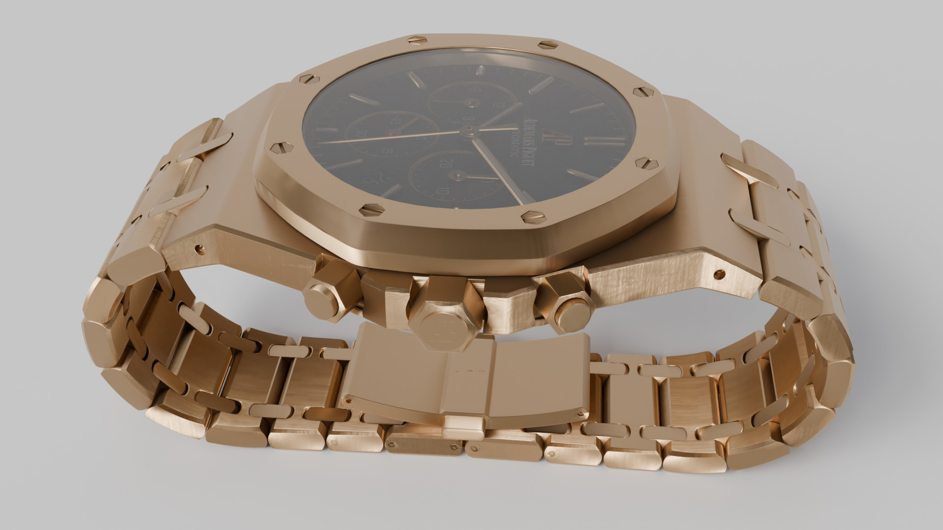 Audemars Piguet Royal Oak Bronz 3D Model 3D model_5