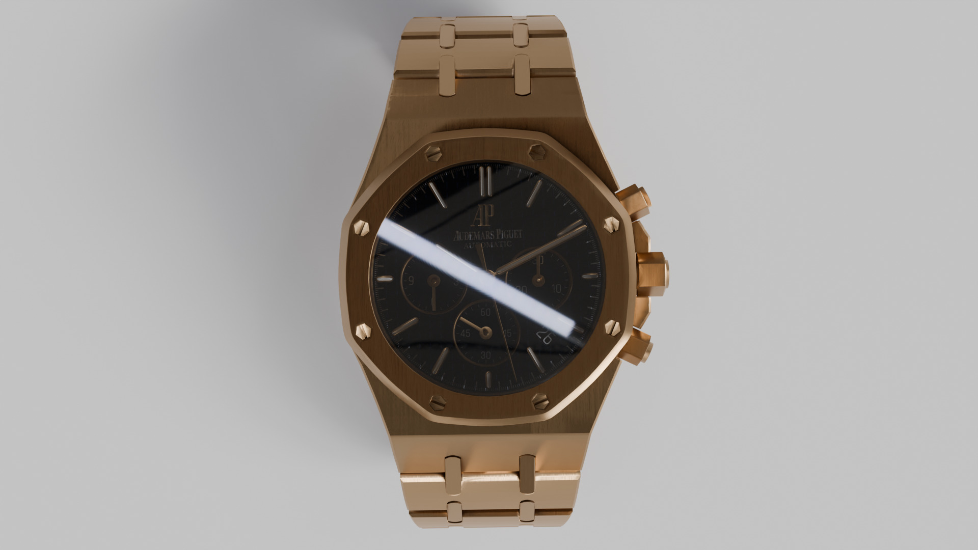 Audemars Piguet Royal Oak Bronz 3D Model 3D model_3
