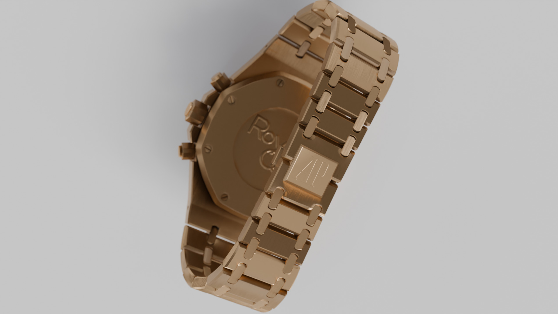 Audemars Piguet Royal Oak Bronz 3D Model 3D model_1