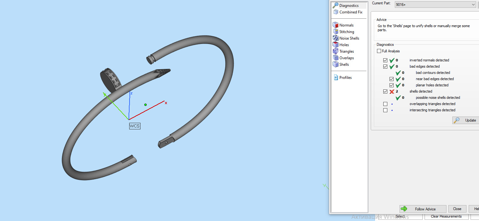 Nail Bracelet 9017 3D print model_14