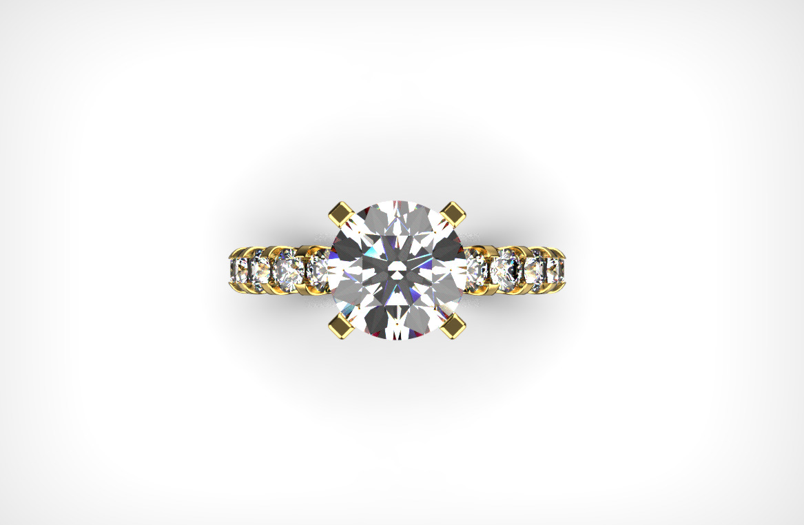 Ring 9003 3D print model_2