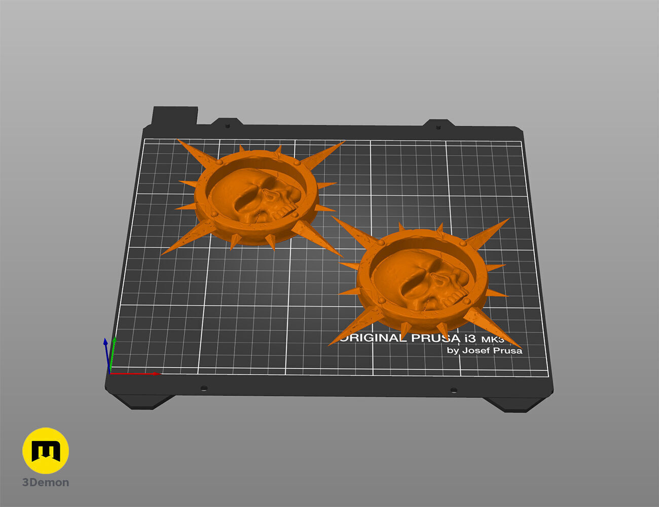 Space Marine Emblem Badge Free 3D print model_4