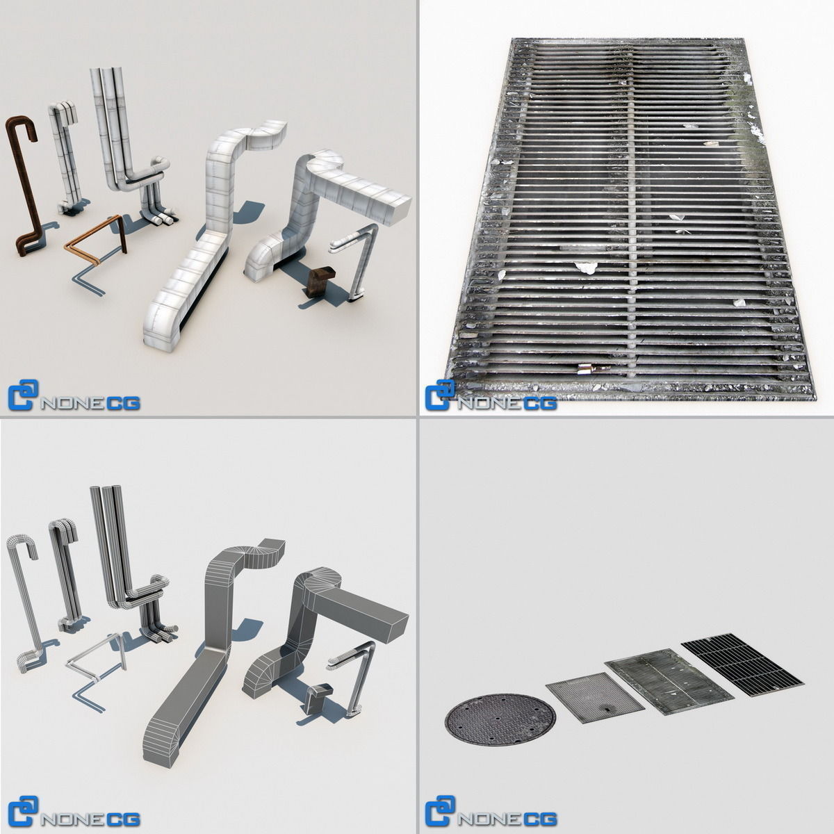 Cityscape Collection 3D model_9